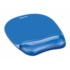 Mousepad Crystal blue cu suport de mana Fellowes