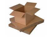 Cutii pliate carton 500 x 500 x 400 mm rezistenta medie