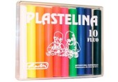 Plastilina 10 culori fluorescente Herlitz